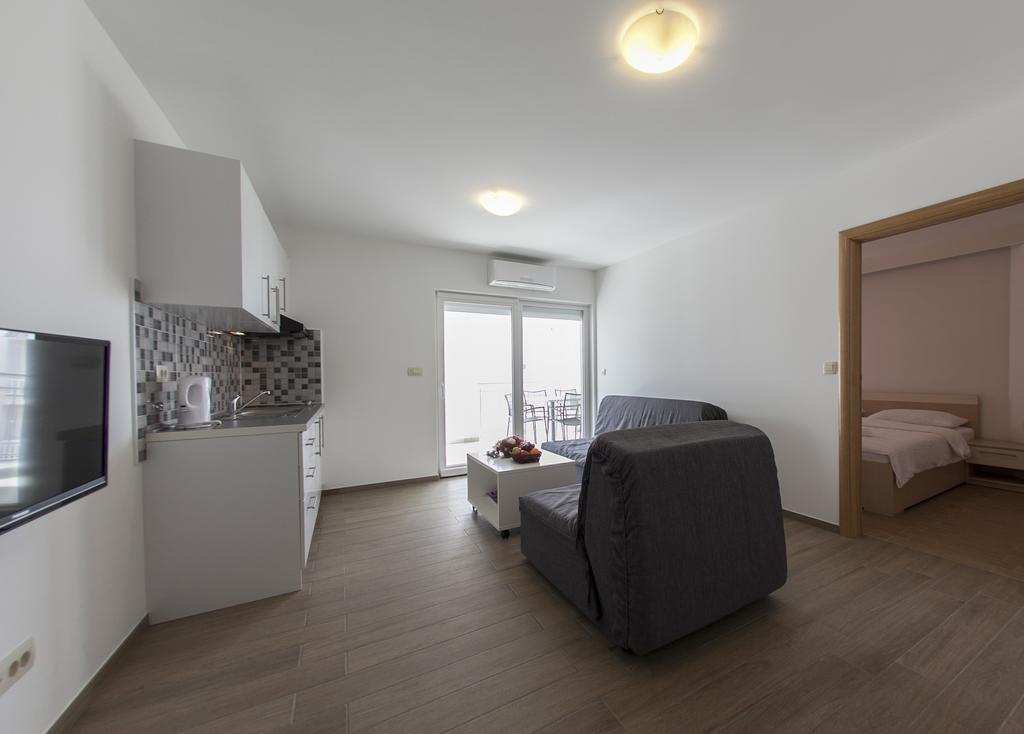 Apartments Villa Klara Baška Voda Exteriér fotografie